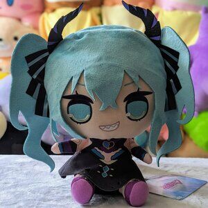 Round 1 Kyurumaru Hatsune Miku Plushie (Villian Ver.)